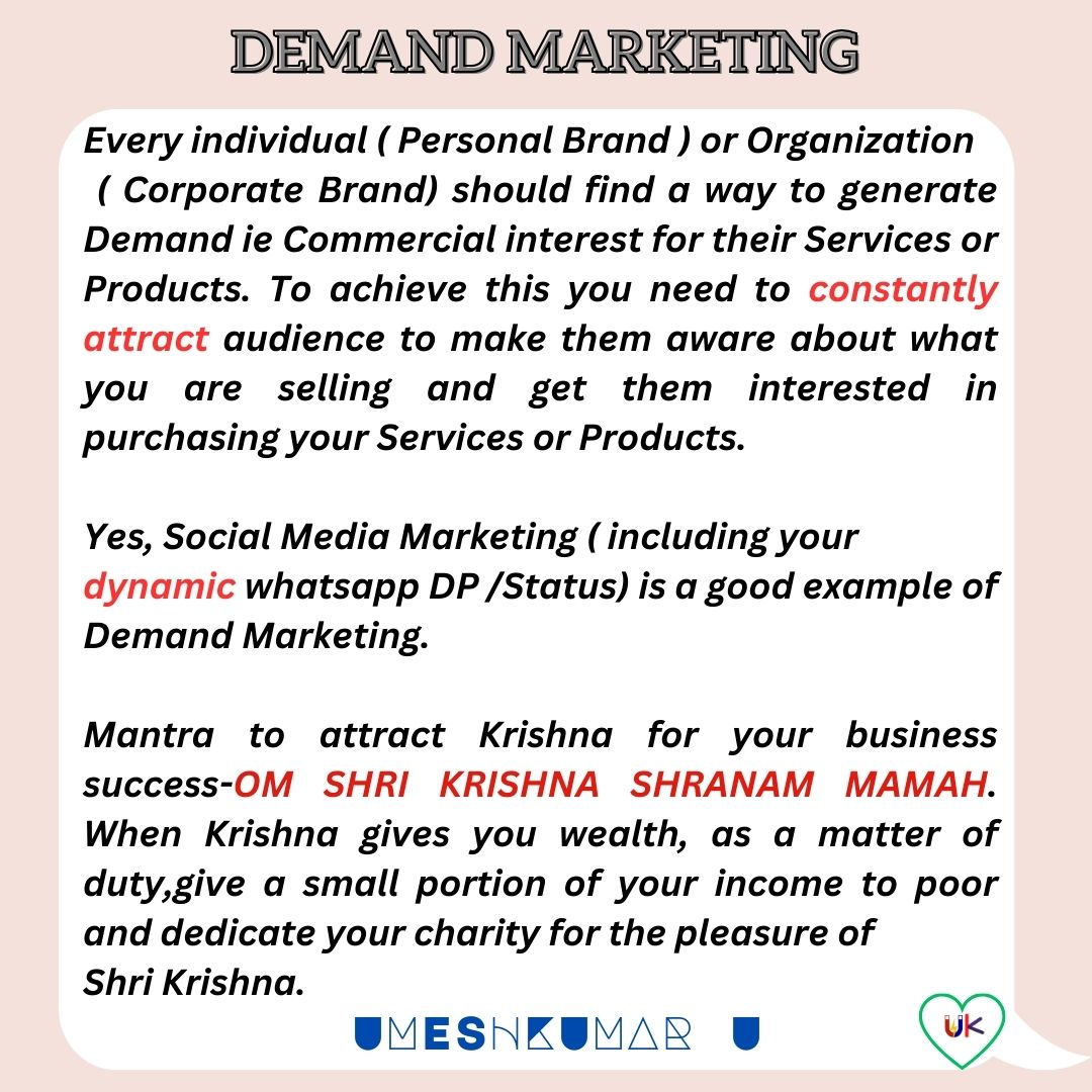 DEMAND MARKETING