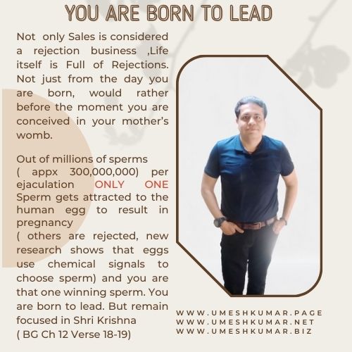 YOU ARE BORN TO LEAD